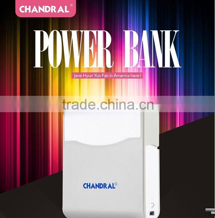 Hot selling fashion make-up case mirror power bank for women