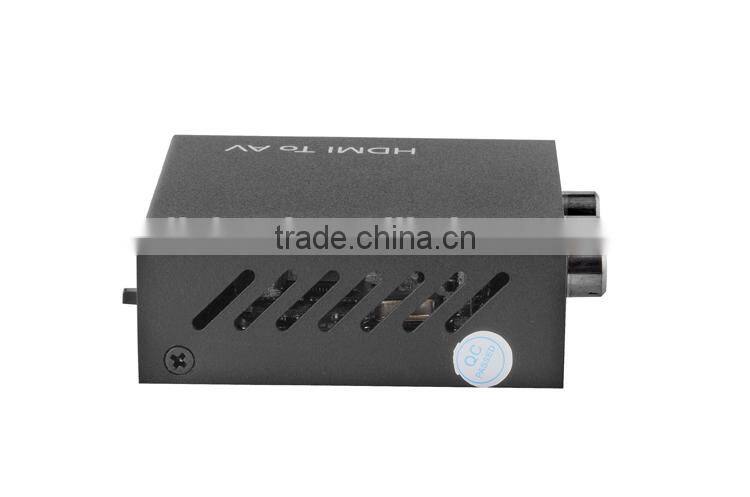 LM-HCS1 Audio Video HDMI to AV Converter, HDMI to RCA Converter Support NTSC and PAL Up to 1080p