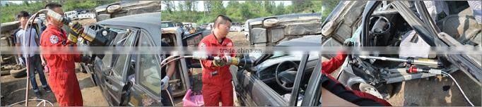 Portable firefighting and rescue tools police crowbar