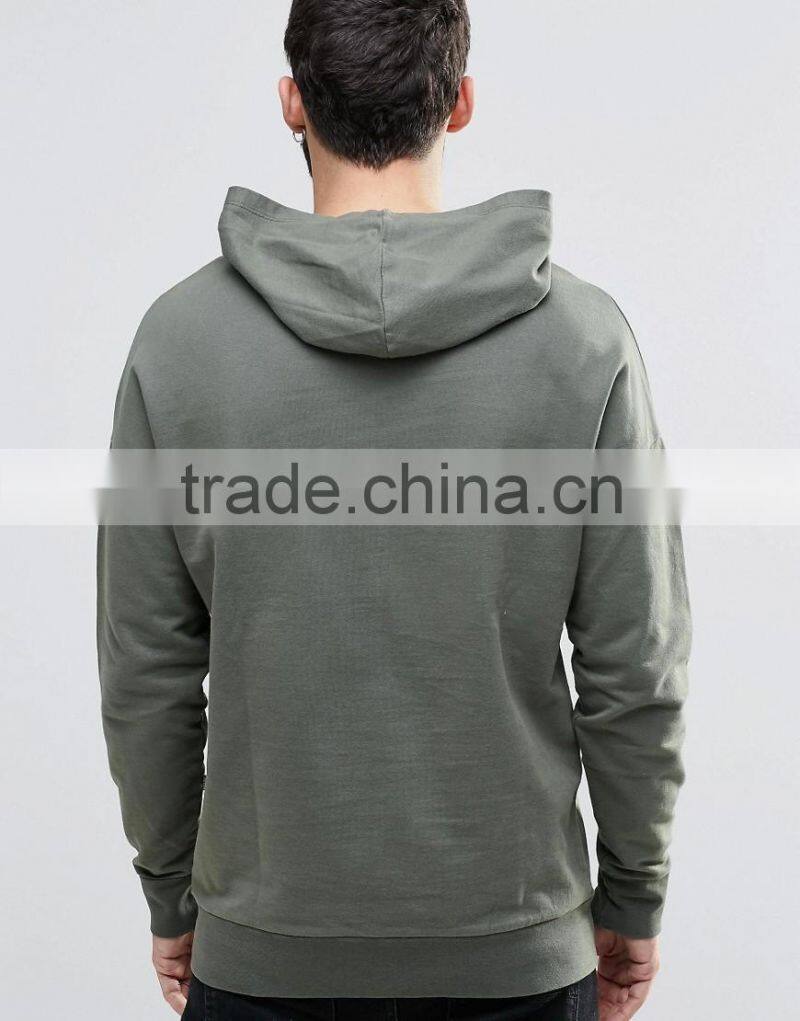 cheap promotion good quality oversized no zipper with hood grey string causal 100% cotton custom plain hoodies