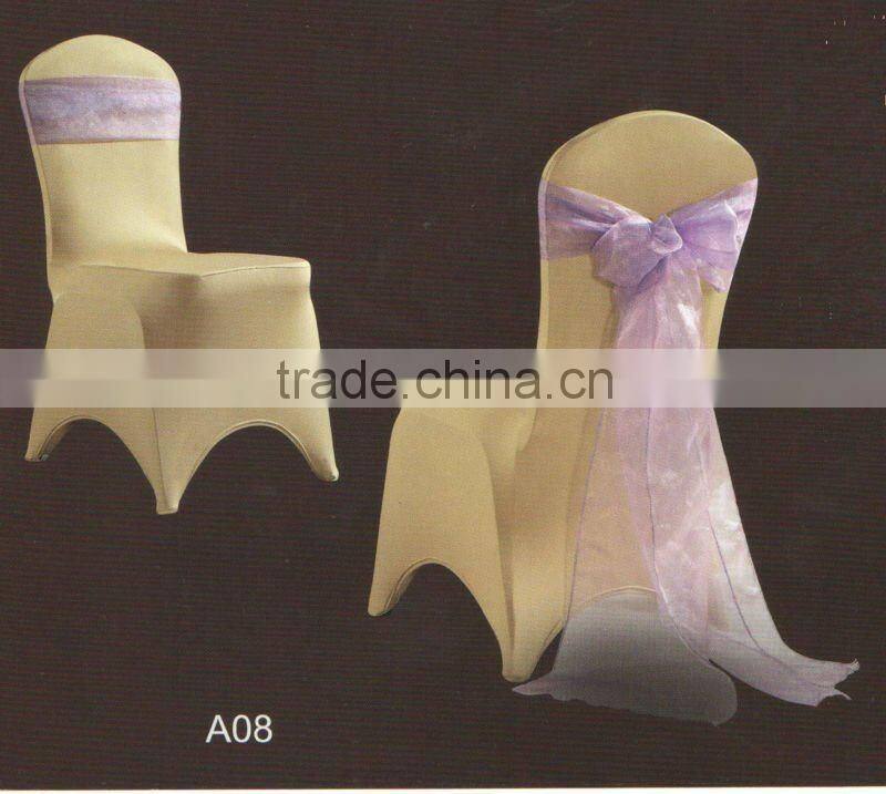Wholesale cheap hotel stretch banquet chair spandex chair cover for wedding