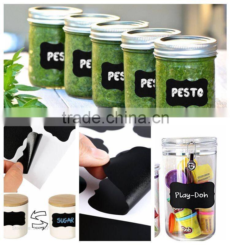 Unique Chalkboard Stickers Labels-different design-Popular for christmas-custom size & package-Good for painting and writing.