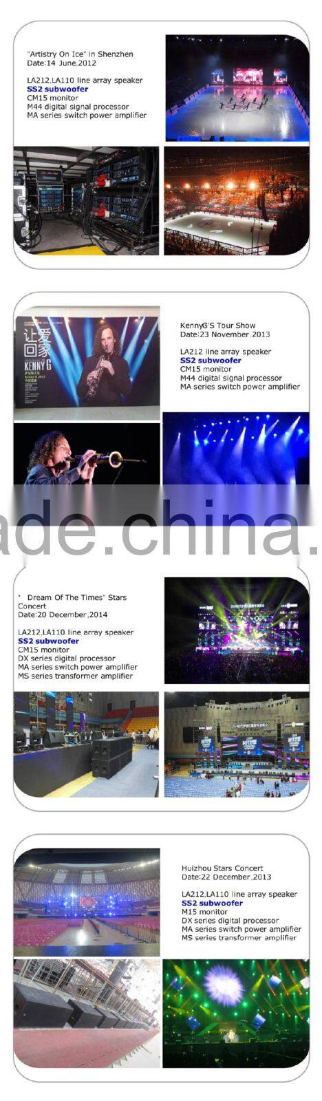 powerful loudspeaker speaker subwoofer system