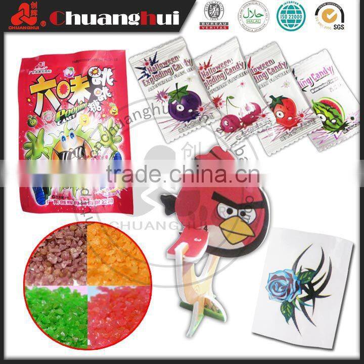 Soccer Uniform CC Stick Popping Candy With Football Star Puzzle in Football Clothes Shape Bag