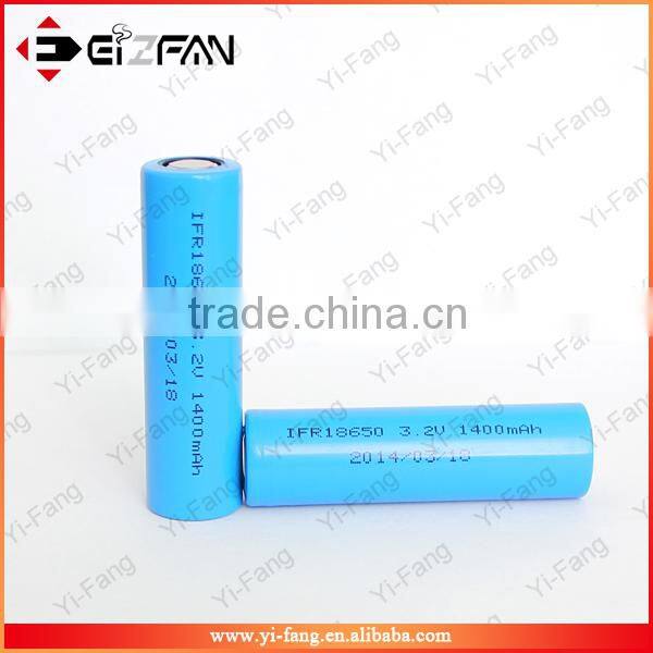 EFAN 18650 lifepo4 battery pack 1400Mah 3.2V for power tools
