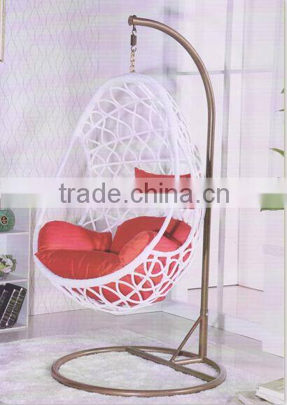 Rattan wicker patio swing chair hanging swing chair
