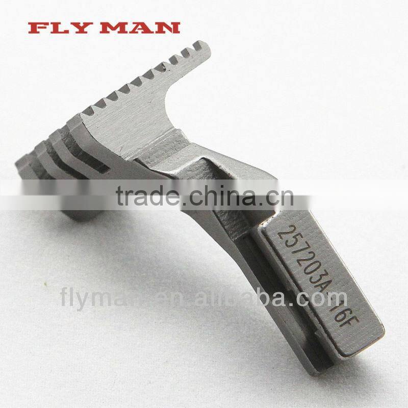 257256-16F 257203A-16F Feed Dog For Pegasus W500 sewing machine part