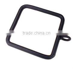 2" Steel Square Ring With Eyelet