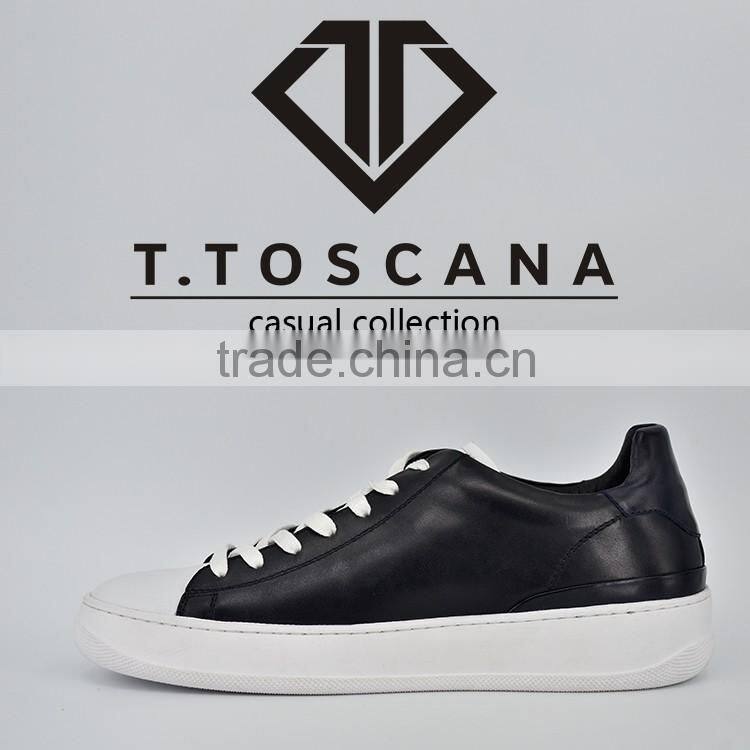 T.TOSCANA 2016 street fancy type Easy to match clothes latest men shoes pictures