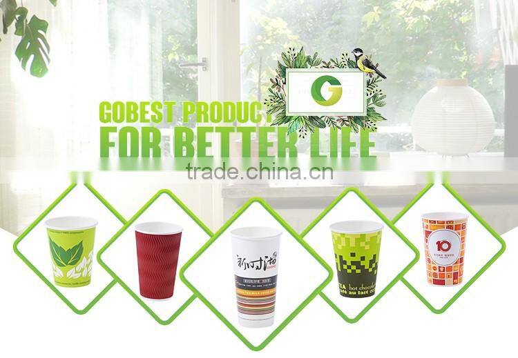Gobes High Quality Hot Sale Disposable Custom Printed Double Wall Custom Paper Coffee Cup