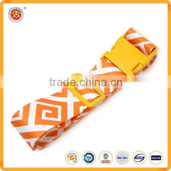 Hot selling custom Cheap price travel luggage strap with Detach Buckle for promotion