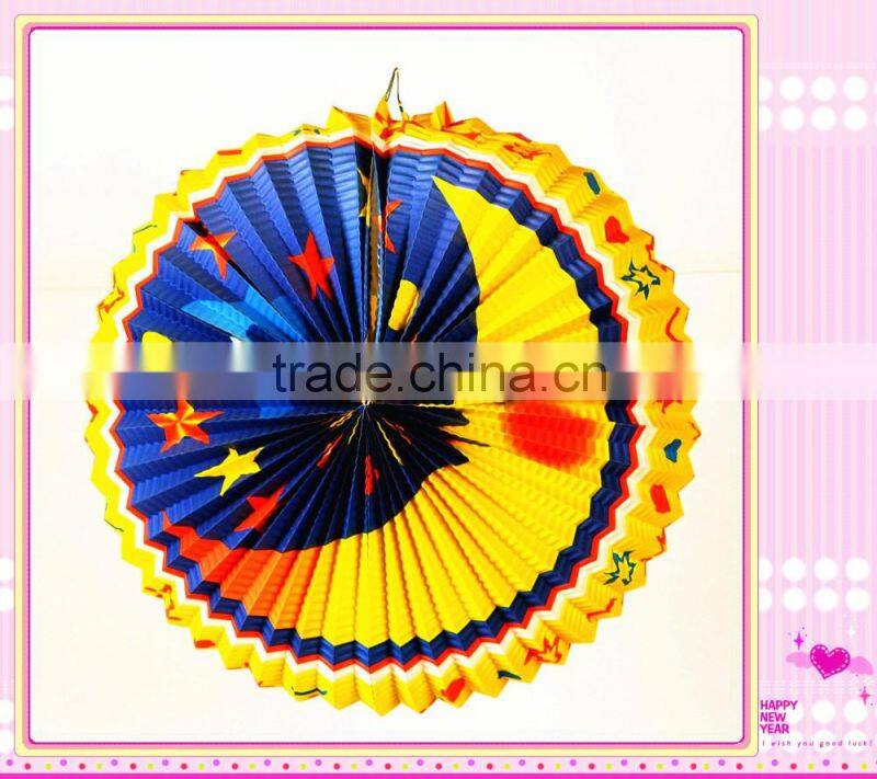 V shape paper lanterns