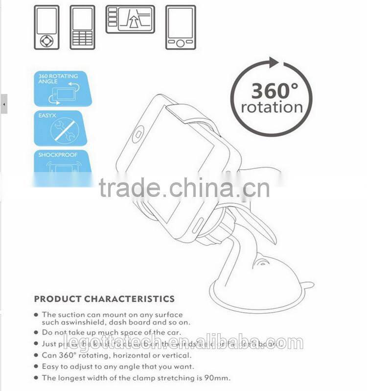 Innovational wholesale universal Car Holder Ventilation Air Vent Mount for Iphone 6 Plus 5S Stand Support GPS Movil Suporte