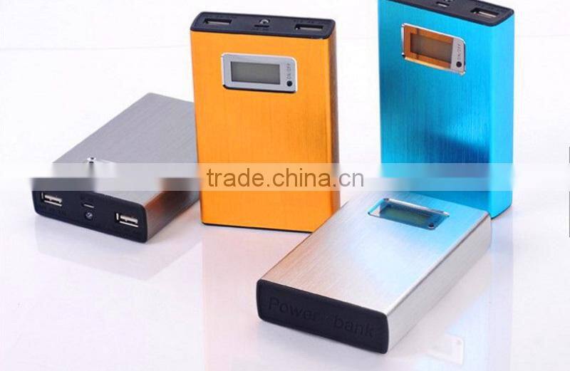china top ten selling products High Quality Portable Dual USB display screen Mobile For 12000mah Power Bank