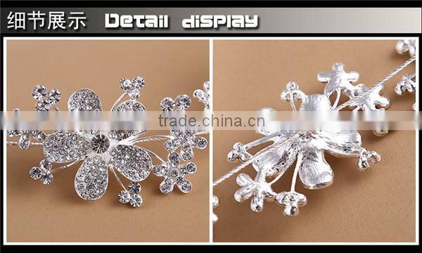 MYLOVE crystal rhinestone hair accessory flower bridal head dress MLF103