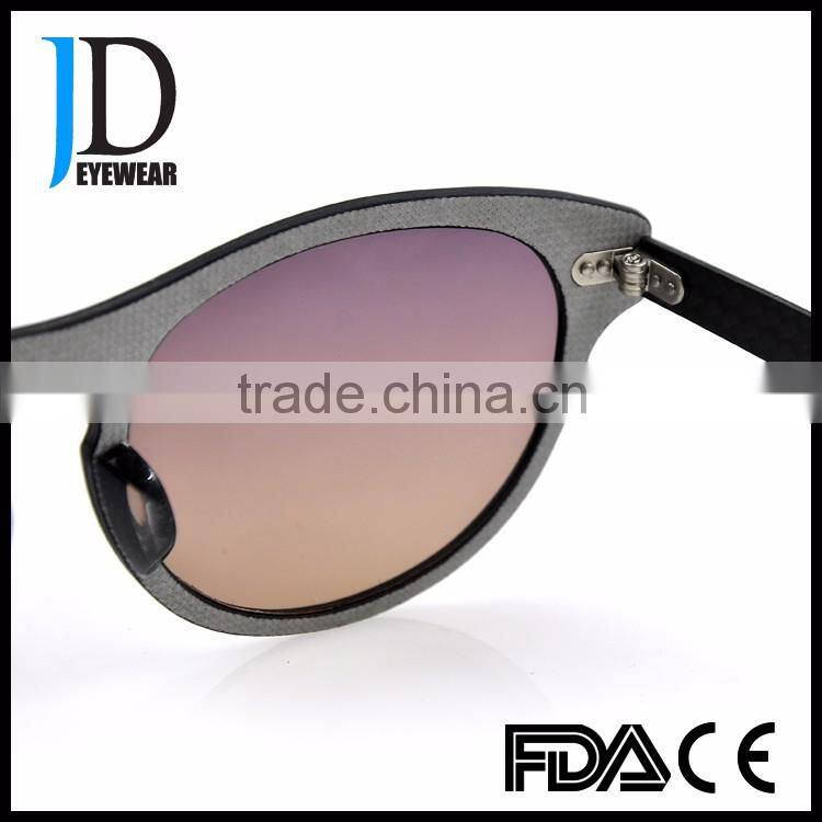 Custom Made Brown Lens Carbon Fiber Frames Sunglasses
