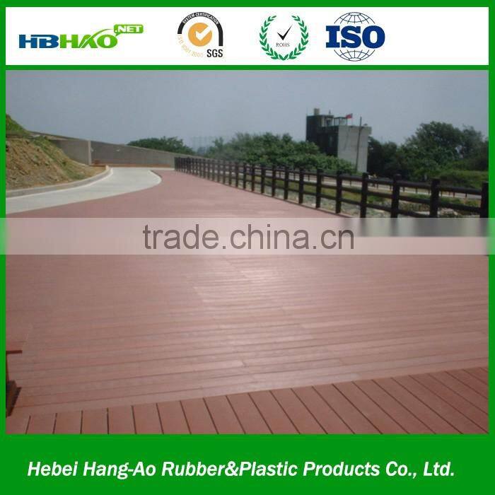 Eco Good Quality WPC Floor Deck/Wpc dock decking / wpc decking floor