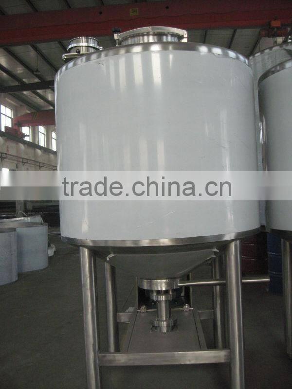 sugar blending tank producing syrup for food industry