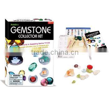 Junior Genuine Gemstone Collection Kit Geological Science Kit