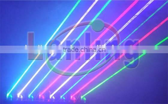 Disco night club lighting 8-Head Moving-Head Fat-Beam Laser Curtain
