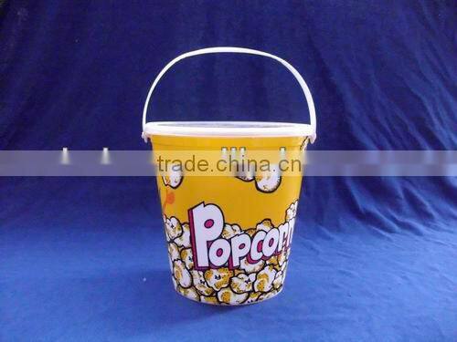 plastic popcorn cup with handle