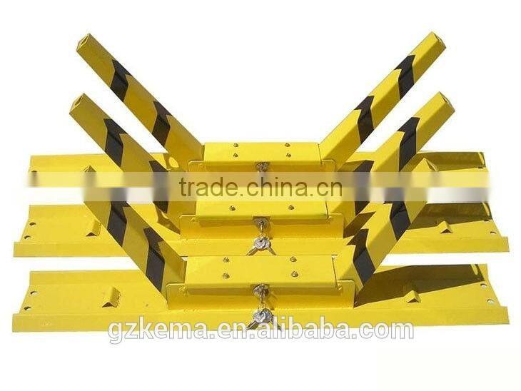 "V" type manual parking space protector