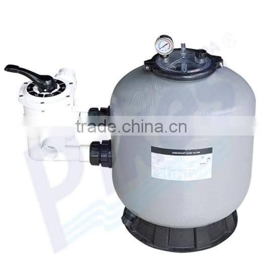 Side mount swimming pool sand filter for reverse osmosis