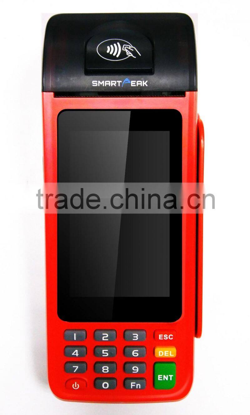 Qualcomm 8212 quad core 1.2GHz processor multiple payments logistics pos