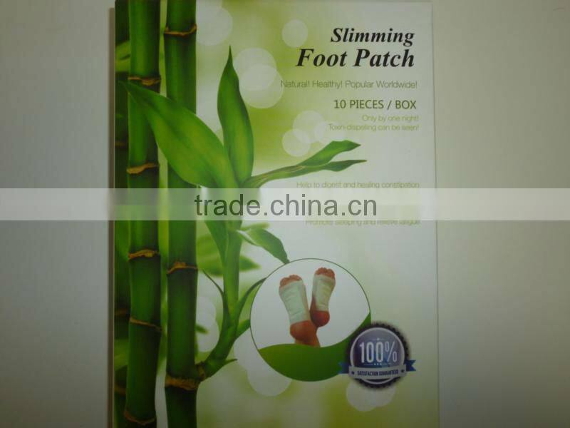 Bamboo Vinegar Detox Foot Patch(100% natural herbs)
