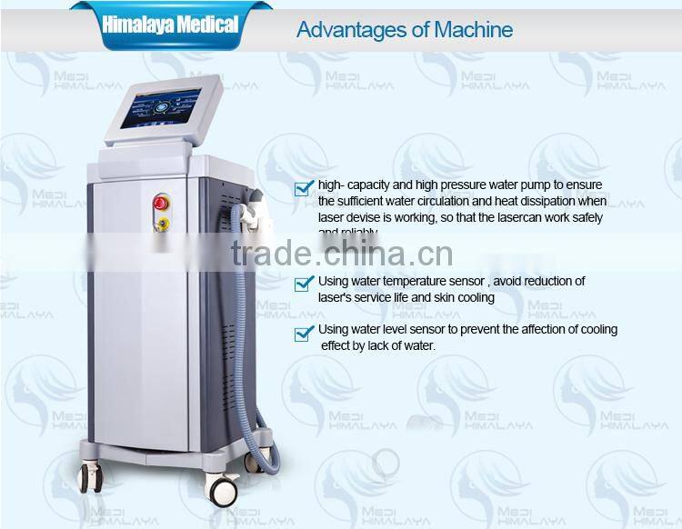 High Quality germany 808nm diode laser hair removal machine