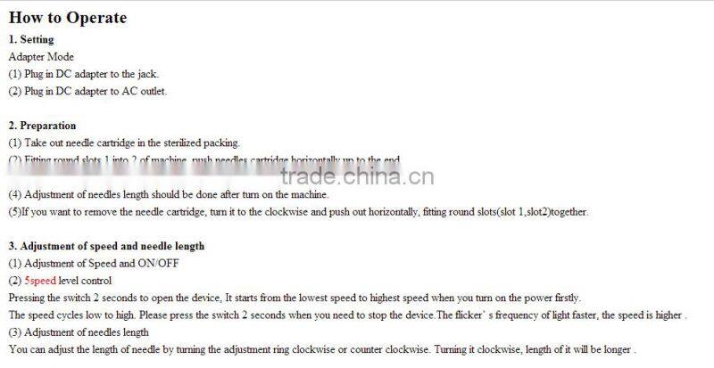 Wholesale Dr.pen A6 Wireless electrical Derma needle Pen with 2 battery with CE