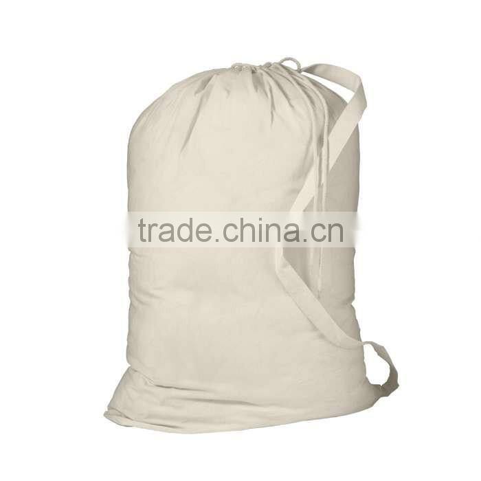 Promotion Blank 100% Cotton Durable Large Size Laundry Bag