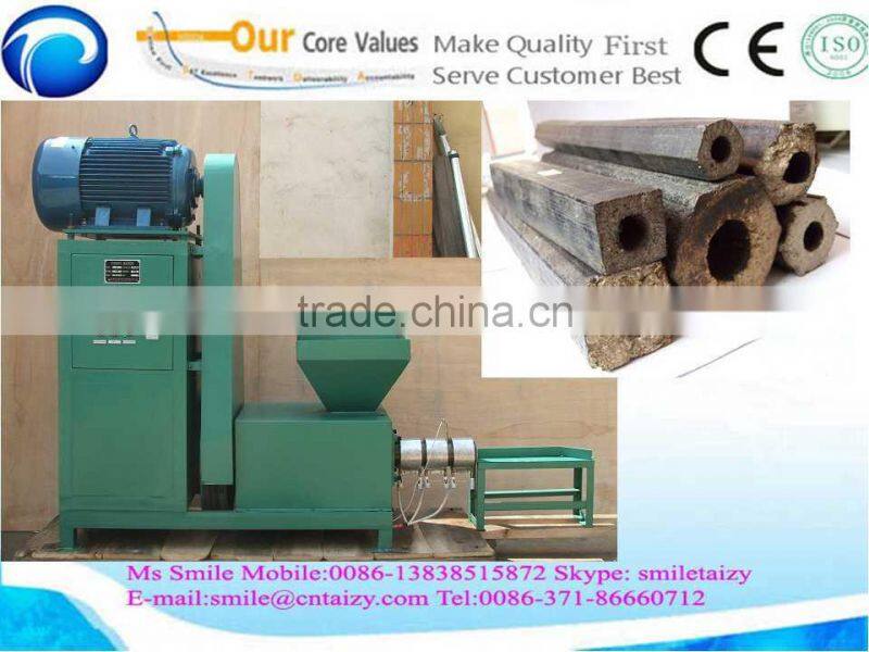 coal charcoal rods briquette making machine