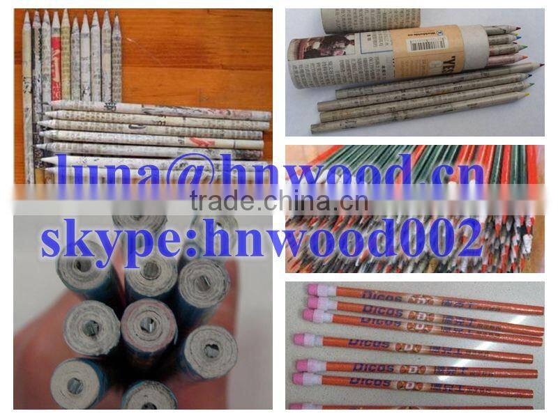 automatic waste paper good quality pencil production machines