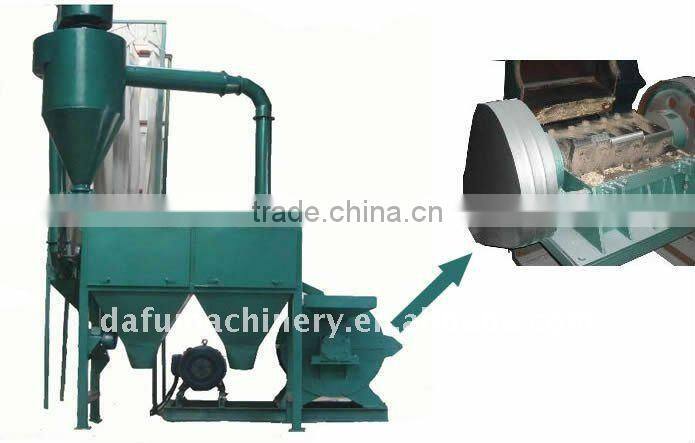 Latest compact structure wood grinder with low pollution