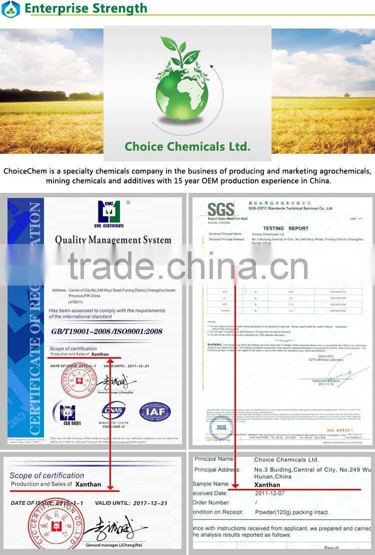 food grade xanthan gum manufacturer