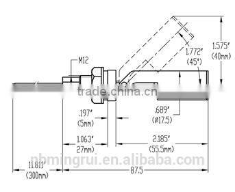 Over 17 years experience factory supply float switch water level sensor