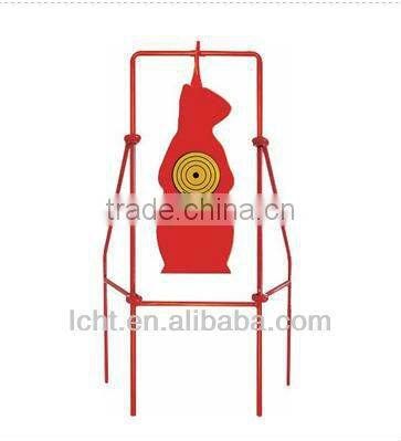 auto reset airgun shooting target/Metal Plinking Spinning Hunting