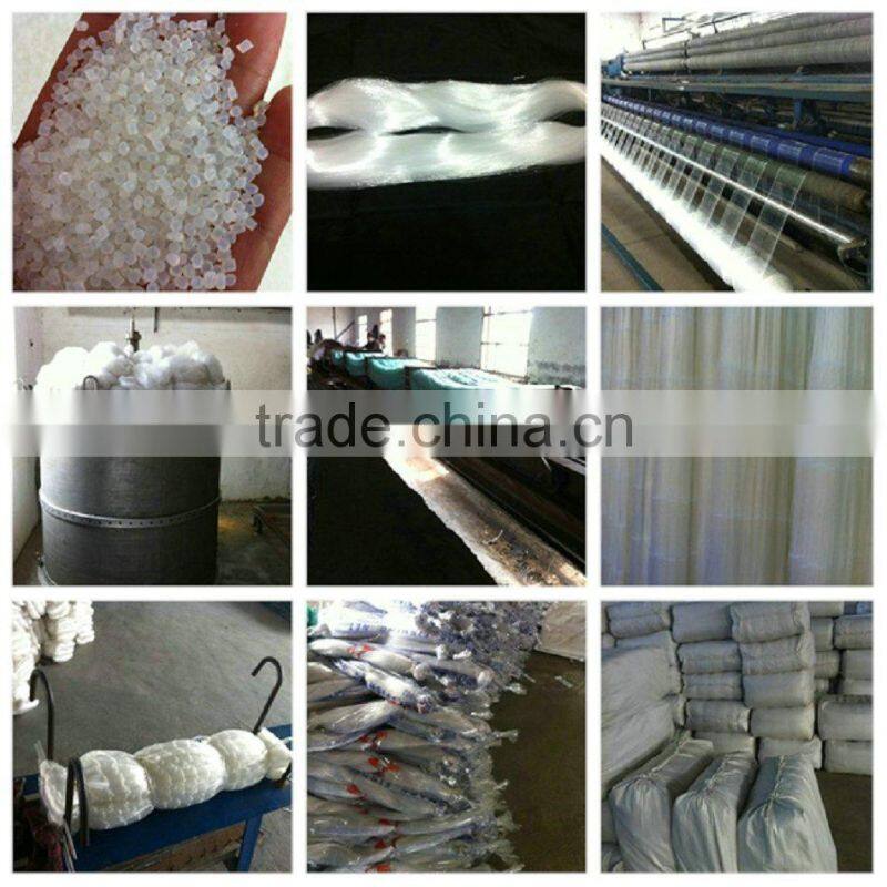 Single knot Single slevage multifilament Fishing Net