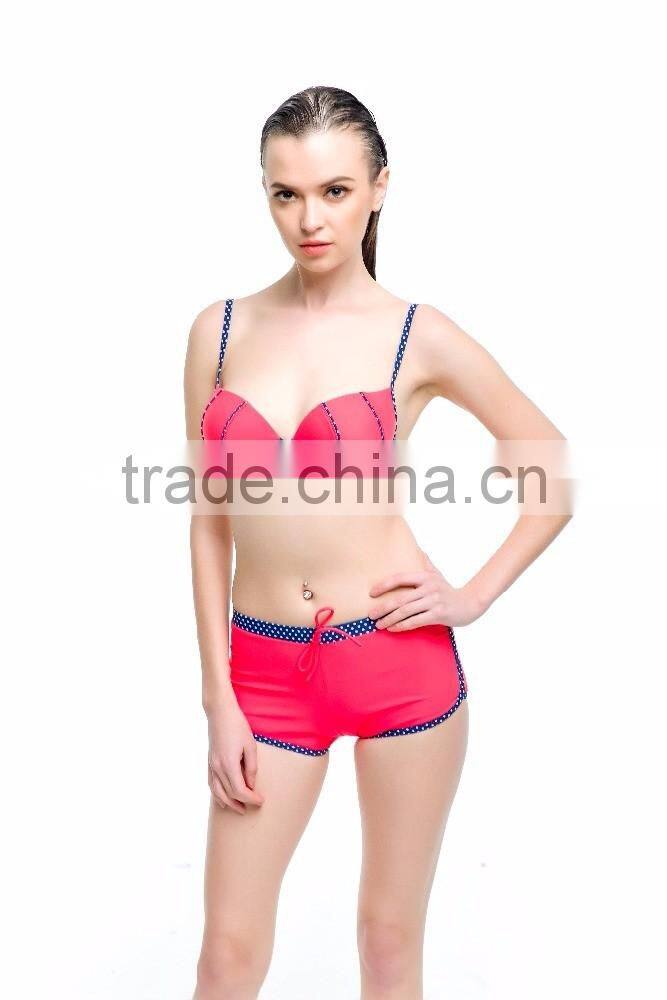 2017 high quality hot sexy sweet women sexy high waist woman swimwear