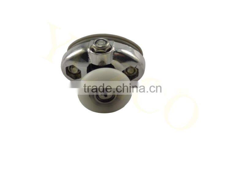 YCZCO glass shower room door sliding roller