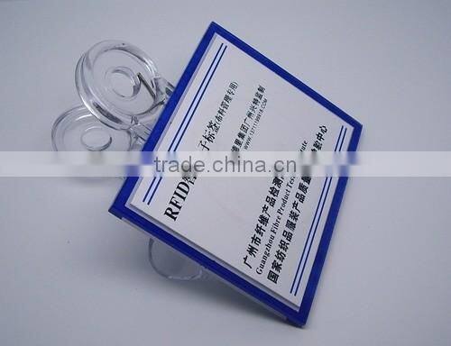 Passive Lightweight PVC RFID Costume Hang Tag with Low Cost