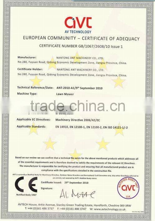 ANT196 garden tools Honda 19 Inch Push Mower