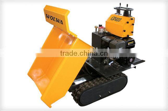8HP mini crawler dumper truck made in china