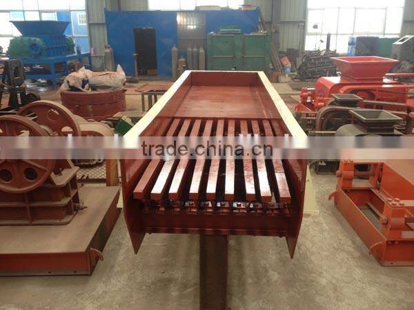 Mini type electromagnetic vibrating feeder for mineral