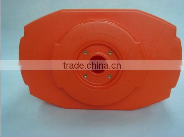 Customized Blow Molding plstic tank Water plastic cans oyster white