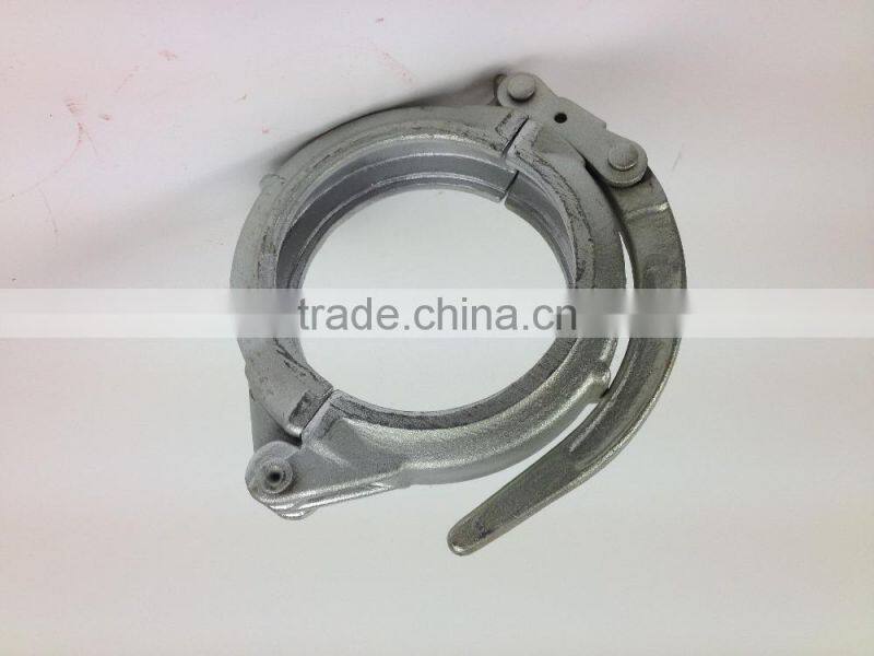 Forging Concrete Pump Coupling Cast Iron Pipe Clamp China Supplier