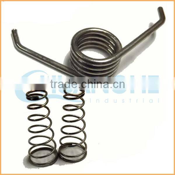 China supplier presion blue painting torsion spring