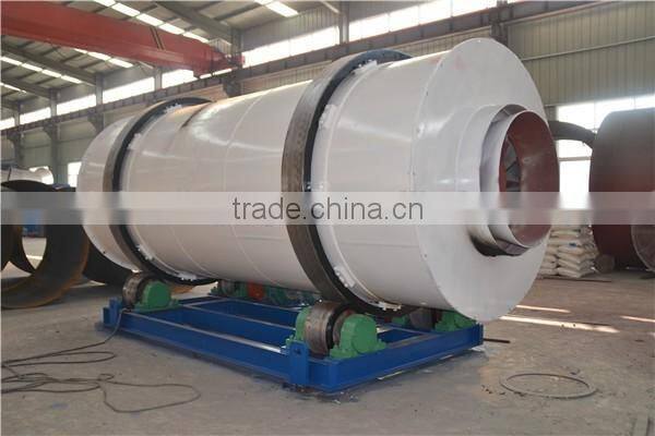 2 ton professional silica sand drying machine/ sawdust rotary dryer manufacturer