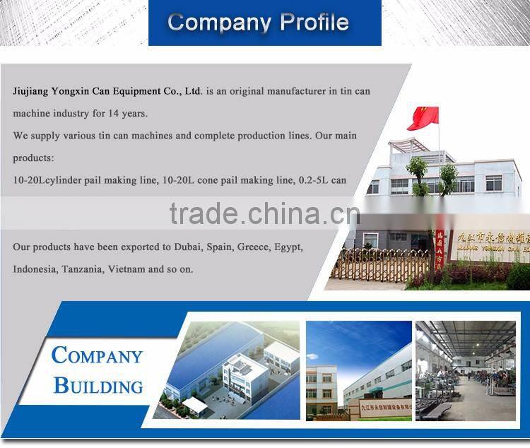 Automatic Tin Can Welding Machinery For Metal Can